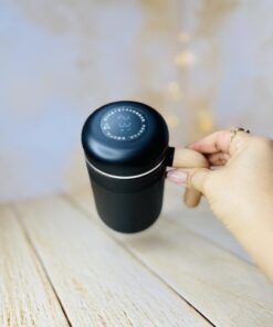 فلاسک استیل دسته دار رنگی دماسنج دار کد 2851