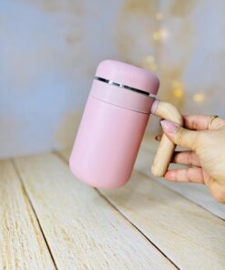 فلاسک استیل دسته دار رنگی دماسنج دار کد 2851