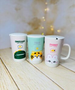 ماگ سرامیکی طرح حیوانات خنگول کیوت کد 2853