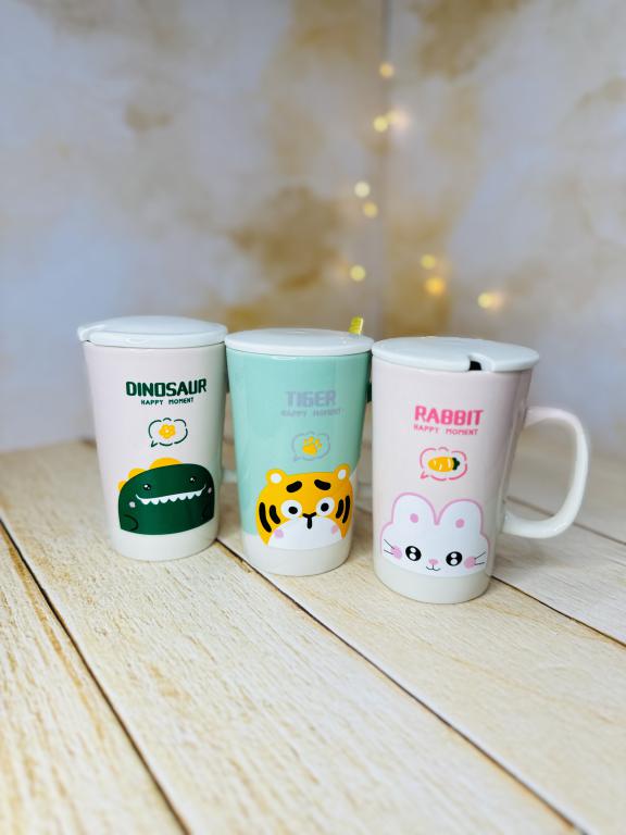 ماگ سرامیکی طرح حیوانات خنگول کیوت کد 2853