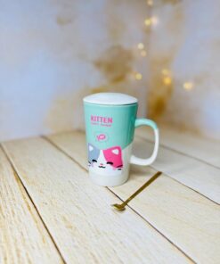 ماگ سرامیکی طرح حیوانات خنگول کیوت کد 2853