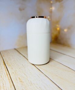 لانچ باکس فلاسک غذای استیل دسته طلایی حجم 1100 میل کد2854