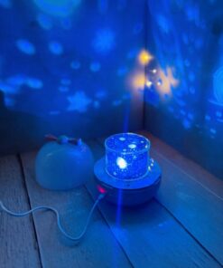 چراغ خواب فانتزی پرژکتور دار پاپیونی کد 2858