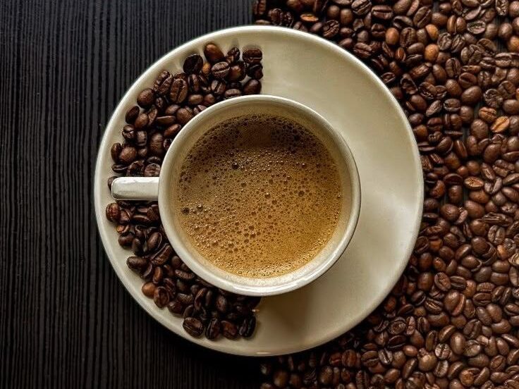 شات قهوه شیشه‌ای