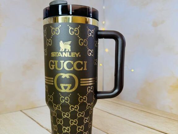 تراول ماگ تامبلر استنلی طرح لویی ویتون Louis Vuitton و گوچی کد 2805