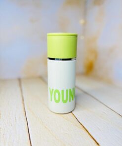 فلاسک استیل در لیوانی استوانه ای برند YOUNG کد 2867