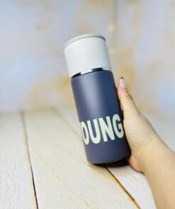 فلاسک استیل در لیوانی استوانه ای برند YOUNG کد 2867