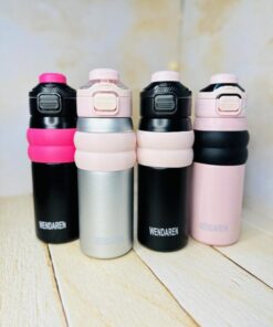 تراول ماگ دوحالته دور سیلیکونی برند WENDAREN کد 2868