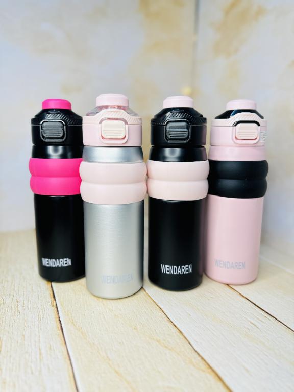 تراول ماگ دوحالته دور سیلیکونی برند WENDAREN کد 2868