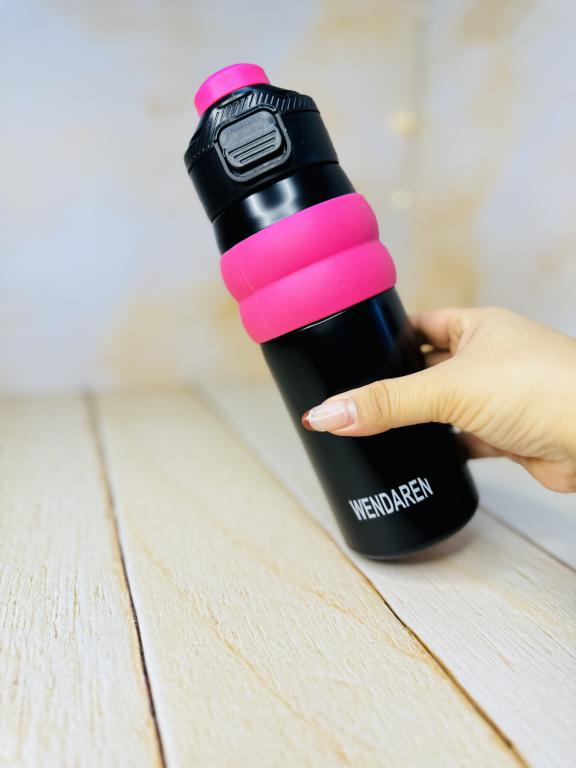 تراول ماگ دوحالته دور سیلیکونی برند WENDAREN کد 2868