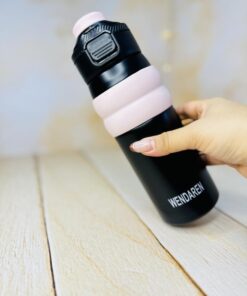 تراول ماگ دوحالته دور سیلیکونی برند WENDAREN کد 2868