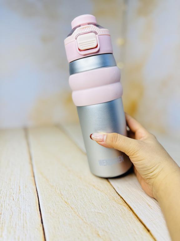 تراول ماگ دوحالته دور سیلیکونی برند WENDAREN کد 2868