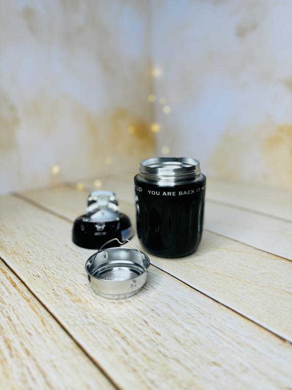 مینی تراول ماگ 220 میل استیل رنگی برند HSCUP کد 2872