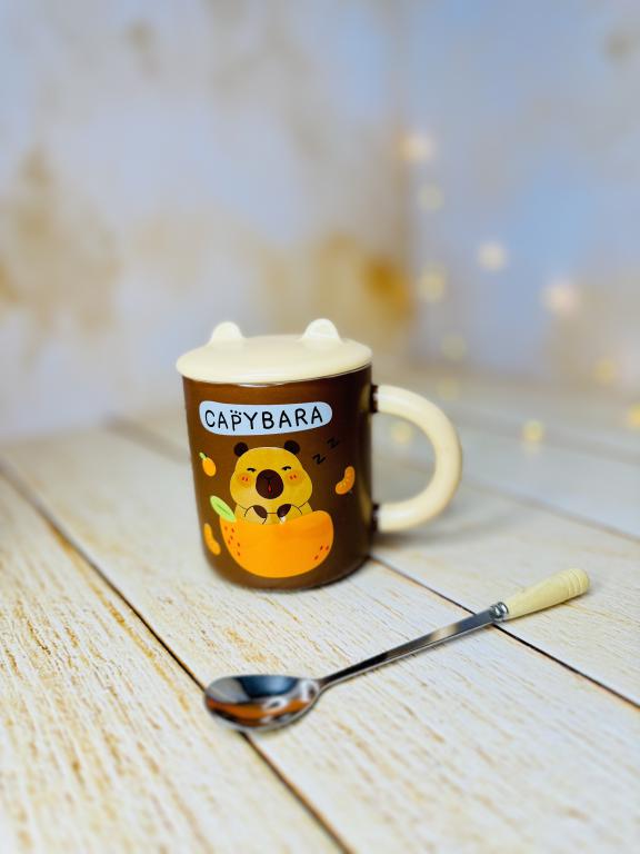 ماگ سرامیکی کاپی بارا درب گوشی کد 2878