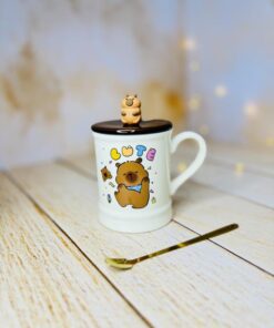 ماگ سرامیکی کاپی بارا عروسک برجسته کد 2879