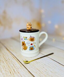 ماگ سرامیکی کاپی بارا عروسک برجسته کد 2879