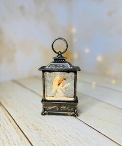 فانوس چراغدار طرح فرشته و گوزن آنتیک کد 2880