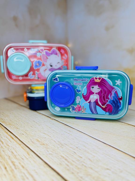 لانچ باکس ظرف غذا کودک فانتزی فضانورد کد 2884