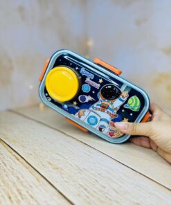 لانچ باکس ظرف غذا کودک فانتزی فضانورد کد 2884