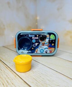 لانچ باکس ظرف غذا کودک فانتزی فضانورد کد 2884