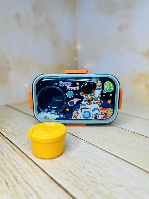 لانچ باکس ظرف غذا کودک فانتزی فضانورد کد 2884