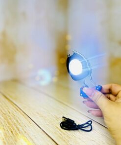 چراغ قوه سیار تاکتیکال چندکاره کمپینگ مدل LED Rechargeable Keychain Light W5147 کد 2891