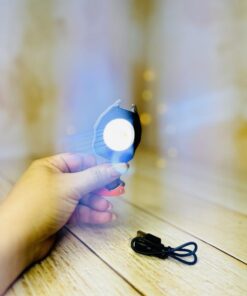 چراغ قوه سیار تاکتیکال چندکاره کمپینگ مدل LED Rechargeable Keychain Light W5147 کد 2891