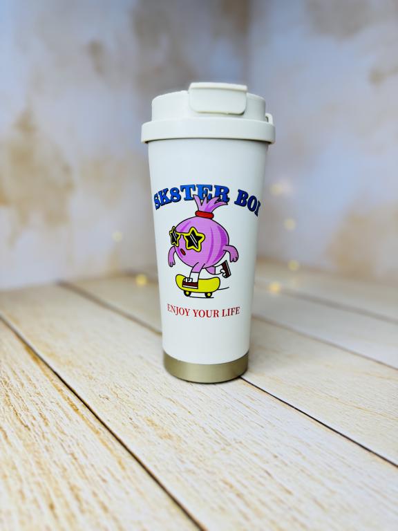 تراول ماگ لیوانی دو سرنوش طرح سبزیجات کد 2897