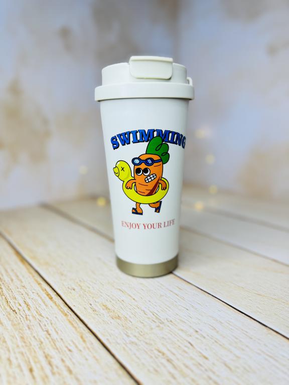 تراول ماگ لیوانی دو سرنوش طرح سبزیجات کد 2897