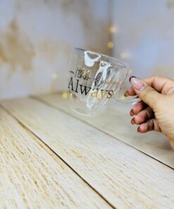 فنجان دوجداره دسه دار پیرکس فونتی کد 2900