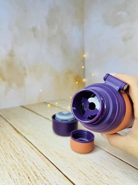 فلاسک استیل 600 میل دو درب برند تایسو TS_8849 کد 2904