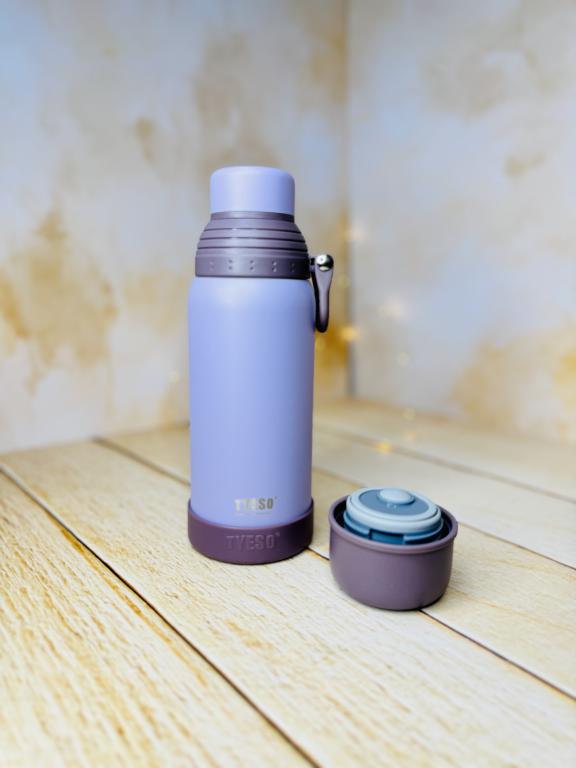 فلاسک استیل 600 میل دو درب برند تایسو TS_8849 کد 2904