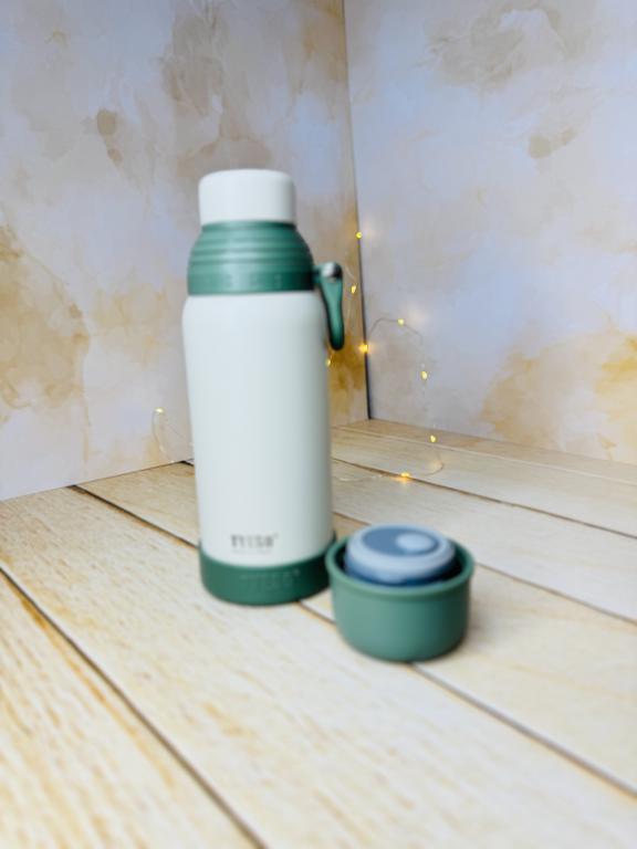 فلاسک استیل 600 میل دو درب برند تایسو TS_8849 کد 2904