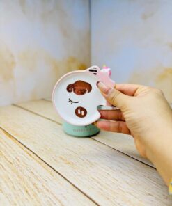 ماگ یونیکورن درب صورت قاشق سیلیکونی کد 2908