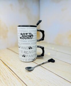 ماگ فانتزی طرح فونتی پاندا سرامیکی کد 2913