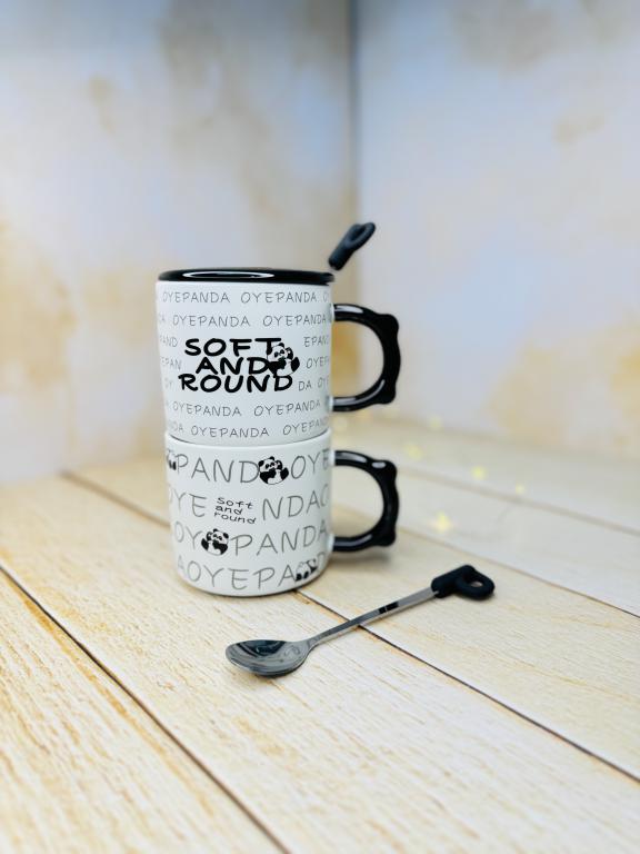 ماگ فانتزی طرح فونتی پاندا سرامیکی کد 2913