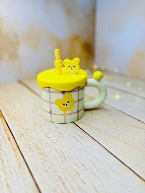 ماگ اسموتی نی دار طرح تدی خرس برجسته کد 2925