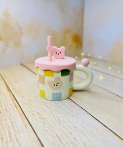 ماگ اسموتی نی دار طرح تدی خرس برجسته کد 2925