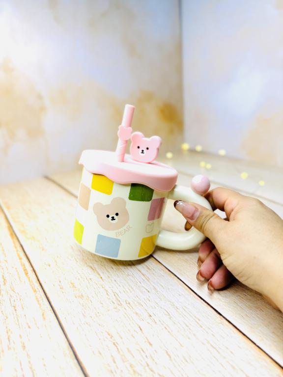 ماگ اسموتی نی دار طرح تدی خرس برجسته کد 2925