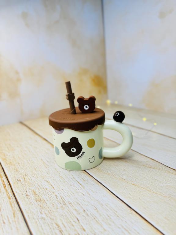 ماگ اسموتی نی دار طرح تدی خرس برجسته کد 2925