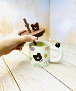 ماگ اسموتی نی دار طرح تدی خرس برجسته کد 2925