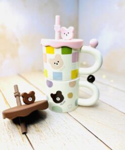 ماگ اسموتی نی دار طرح تدی خرس برجسته کد 2925