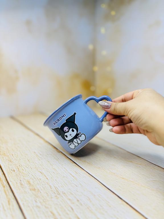 ماگ فانتزی اورجینال طرح ملودی و کرومی دسته قلبی کد 2928