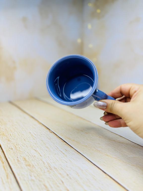 ماگ فانتزی اورجینال طرح ملودی و کرومی دسته قلبی کد 2928