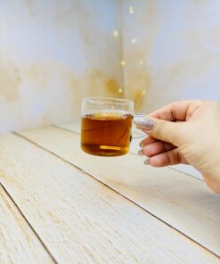 شات قهوه پیرکس بزرگ دسته ساده کد 2933