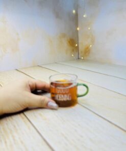 شات اسپرسو پیرکس GOOD MORNING دسته رنگی بزرگ کد 2938