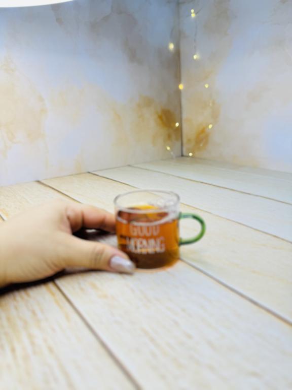 شات اسپرسو پیرکس GOOD MORNING دسته رنگی بزرگ کد 2938