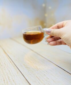 شات قهوه پیرکس گرد فنجونی ساده بزرگ کد 2939