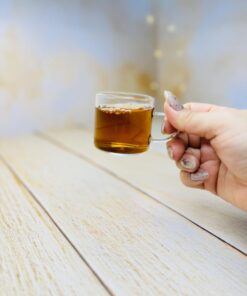 شات قهوه پیرکس کوچک دسته دار ساده کد 2941