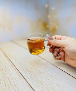 شات قهوه پیرکس کوچک دسته دار ساده کد 2941